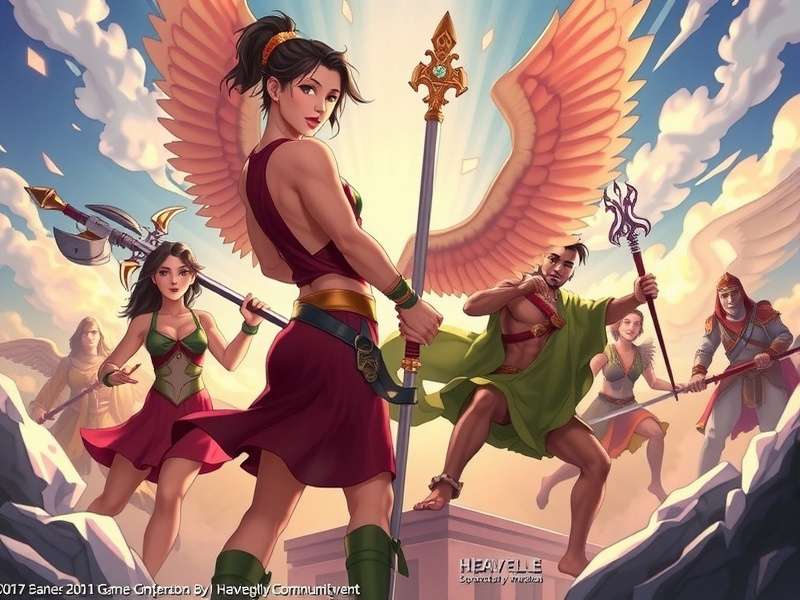 Heavenly Battle Game Artwork